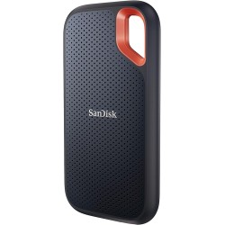 SanDisk Extreme Disque SSD Externe 500 Go (Portable NVMe SSD, jusqu'à 1050 Mo/s en lecture, 1000 Mo/s en écriture, USB-C, Résist