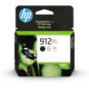 HP 912XL Cartouche d'Encre Noir grande capacité Authentique (3YL84AE) pour HP OfficeJet Pro 8010 series / 8020 series