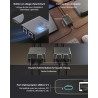 TP-Link EH210 Switch Ethernet 2 Ports 1000 Mbps RJ45 Splitter Network Compatible avec Ordinateur Routeur Décodeur Téléviseur