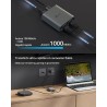 TP-Link EH210 Switch Ethernet 2 Ports 1000 Mbps RJ45 Splitter Network Compatible avec Ordinateur Routeur Décodeur Téléviseur
