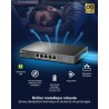 TP-Link Switch 2.5 Gigabit 5 Ports, Boitier Métal, Silencieux sans Ventilateur, Plug-and-Play, Protection à Vie, 100/1000/2500Mb