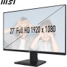 MSI Pro MP275 écran bureautique 27" Full HD - Dalle IPS 1920 x 1080, 100 Hz, écran respectueux des Yeux, Haut-parleurs intégrés,