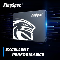 KingSpec 512Go 2.5" SATA SSD, 3D NAND Flash Disque Dur SSD Interne, Vitesse de Lecture jusqu'à 550 Mo/Sec - pour Ordinateur de B