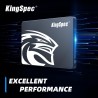 KingSpec 512Go 2.5" SATA SSD, 3D NAND Flash Disque Dur SSD Interne, Vitesse de Lecture jusqu'à 550 Mo/Sec - pour Ordinateur de B