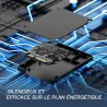 KingSpec 512Go 2.5" SATA SSD, 3D NAND Flash Disque Dur SSD Interne, Vitesse de Lecture jusqu'à 550 Mo/Sec - pour Ordinateur de B