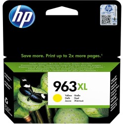 HP 963XL Pack de 4 Cartouches d'Encre Noire, Cyan, Magenta et Jaune grandes capacités Authentiques (3YP35AE) pour HP OfficeJet P