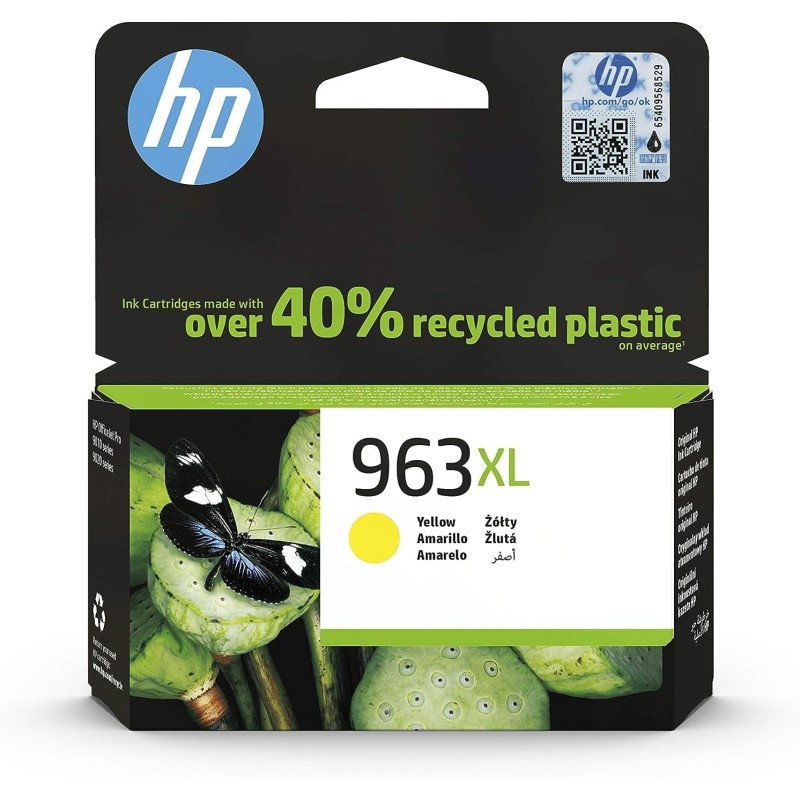 HP 963XL Cartouche d'Encre Jaune Grande Capacité Authentique (3JA29AE) pour HP OfficeJet Pro 9010 series / 9020 series