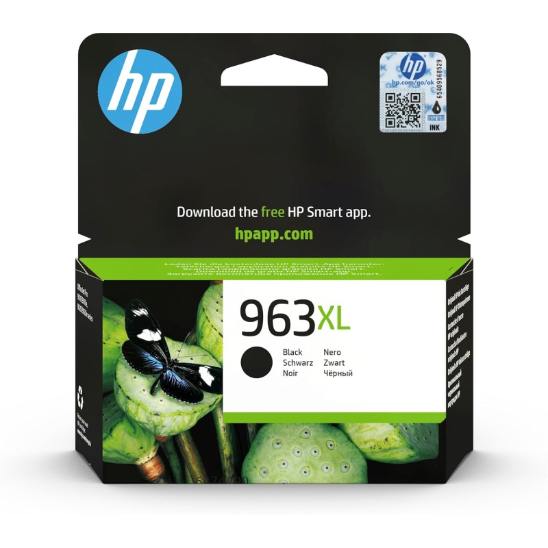 HP 963XL Cartouche d'Encre Noire grande capacité Authentique (3JA30AE) pour HP OfficeJet Pro 9010 series / 9020 series