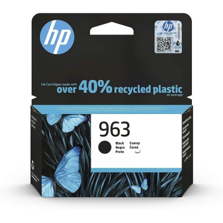 HP 963 Cartouche d'Encre Noire Authentique (3JA26AE) pour HP OfficeJet Pro 9010 series / 9020 series