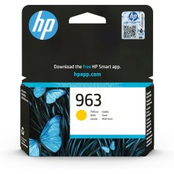 HP 963 Cartouche d'Encre Jaune Authentique (3JA25AE) pour HP OfficeJet Pro 9010 series / 9020 series