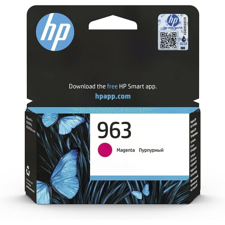 HP 963 Cartouche d'Encre Magenta Authentique (3JA24AE) pour HP OfficeJet Pro 9010 series / 9020 series
