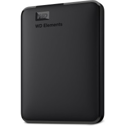 WD 2 To Elements disque dur portable externe, USB 3.0, Plug-and- play, formaté pour Windows, Noir