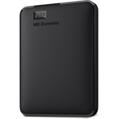WD 5 To Elements disque dur portable externe, USB 3.0, Plug-and- play, formaté pour Windows, Noir