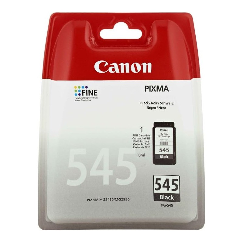 Canon Cartouche PG 545 Noir (Emballage sécurisé)