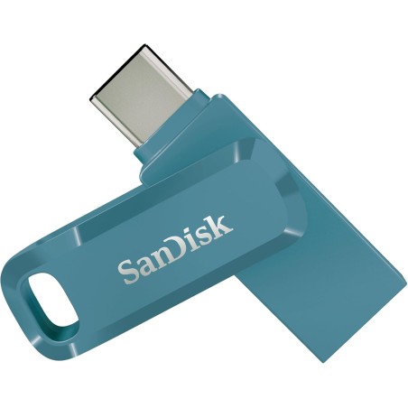 SanDisk Ultra Dual Drive Go, 64 Go Flash Drive, Clé USB C (pour Android Smartphone Stockage, Tablettes, Mac et PC, jusqu'à 300 M