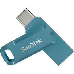 SanDisk Ultra Dual Drive Go, 256 Go Flash Drive, Clé USB C (pour Android Smartphone Stockage, Tablettes, Mac et PC, jusqu'à 400 