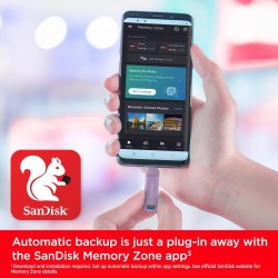 SanDisk Ultra Dual Drive Go, 512 Go Flash Drive Clé USB C (pour Android Smartphone Stockage, Tablettes, Mac et PC, jusqu'à 400 M