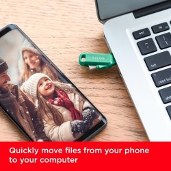 SanDisk Ultra Dual Drive Go, 1 To Flash Drive, Clé USB C (pour Android Smartphone Stockage, Tablettes, Mac et PC, jusqu'à 400 Mo