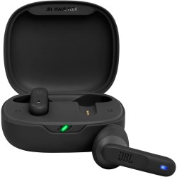 JBL Wave Flex, Écouteurs Intra-Auriculaires Sans Fil, Resistance à l'Eau IP54 et IPX2, Technologie TalkThru et AmbientAware, Aut