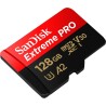 SanDisk 128 Go Extreme PRO microSDXC carte + adaptateur SD + RescuePro Deluxe jusqu'à 200 Mo/s avec des performances applicative