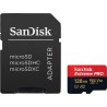 SanDisk 128 Go Extreme PRO microSDXC carte + adaptateur SD + RescuePro Deluxe jusqu'à 200 Mo/s avec des performances applicative