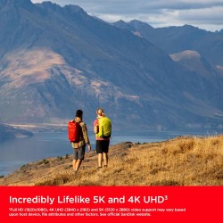 SanDisk Extreme PRO 2 To microSDXC, Carte micro SD + adaptateur SD (Pour smartphone, caméra d'action ou droner, jusqu'à 250 Mo/s
