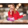 Lexibook, Gabby et la Maison Magique, Enceinte Haut-Parleur sans Fil Lumineuse avec Micro, Son stéréo, Fonction karaoké, Ports U