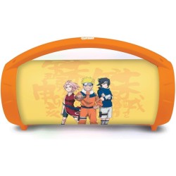 Lexibook, Naruto, Enceinte Haut-Parleur sans Fil Lumineuse avec Micro, Son stéréo, Fonction karaoké, Ports USB et Carte SD, Batt
