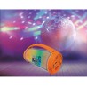 Lexibook, Naruto, Enceinte Haut-Parleur sans Fil Lumineuse avec Micro, Son stéréo, Fonction karaoké, Ports USB et Carte SD, Batt
