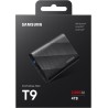 Samsung SSD Externe T9 Portable, 4 To, Vitesses de lecture/écriture jusqu'à 2000 Mo/s¹, USB 3.2 Gen 2x2, Compatible Mac, PC, And
