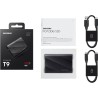 Samsung SSD Externe T9 Portable, 4 To, Vitesses de lecture/écriture jusqu'à 2000 Mo/s¹, USB 3.2 Gen 2x2, Compatible Mac, PC, And