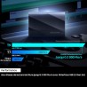 Samsung SSD Externe T9 Portable, 4 To, Vitesses de lecture/écriture jusqu'à 2000 Mo/s¹, USB 3.2 Gen 2x2, Compatible Mac, PC, And