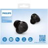 Philips tat1209bk true wireless in ear bluetooth headphones - small buds. great value natural sound. dynamic bass, pocket-sized 