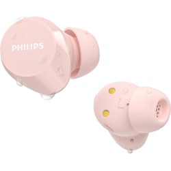 Philips tat1209pk true wireless in ear bleutooth headphones - small buds. great value natural sound. dynamic bass, pocket-sized 