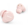 Philips tat1209pk true wireless in ear bleutooth headphones - small buds. great value natural sound. dynamic bass, pocket-sized 