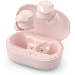 Philips tat1209pk true wireless in ear bleutooth headphones - small buds. great value natural sound. dynamic bass, pocket-sized 