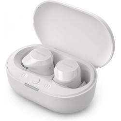 Philips tat1209wt true wireless in ear bluetooth headphones - small buds. great value natural sound. dynamic bass, pocket-sized 