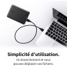 Toshiba Canvio Partner 2TB Portable 2.5'' External Hard Drive, USB 3.2, Compatible Mac & Windows. Xbox, PS4, PS5 (HDTB520EK3AB)