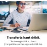 Toshiba Canvio Partner 2TB Portable 2.5'' External Hard Drive, USB 3.2, Compatible Mac & Windows. Xbox, PS4, PS5 (HDTB520EK3AB)