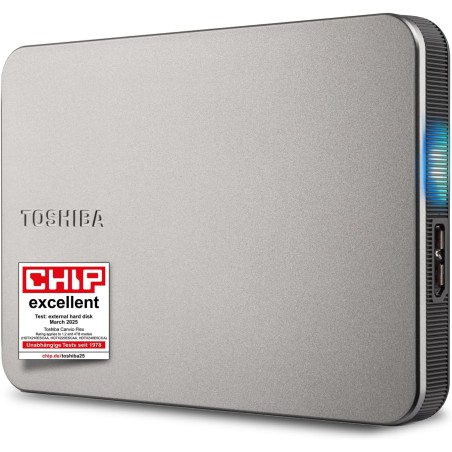 Toshiba Canvio Flex 1 to - Disque Dur Externe (HDD) Portable de 2,5 Pouces pour Mac, Windows PC, Smartphone et Tablette, Compati