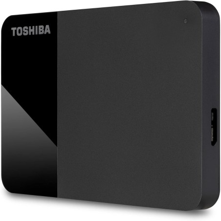 Toshiba 2TB Canvio Ready - Disque Dur Externe Portable de 2,5 Pouces avec SuperSpeed USB 3.2 Gen 1, Compatible avec Microsoft Wi