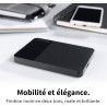 Toshiba 2TB Canvio Ready - Disque Dur Externe Portable de 2,5 Pouces avec SuperSpeed USB 3.2 Gen 1, Compatible avec Microsoft Wi