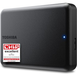Toshiba Canvio Partner 4TB Portable 2.5'' External Hard Drive, USB 3.2, Compatible Mac & Windows. Xbox, PS4, PS5 (HDTB540EK3CB)