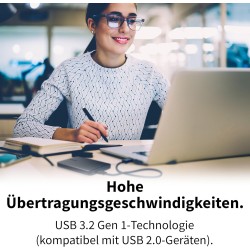 Toshiba Canvio Partner 4TB Portable 2.5'' External Hard Drive, USB 3.2, Compatible Mac & Windows. Xbox, PS4, PS5 (HDTB540EK3CB)