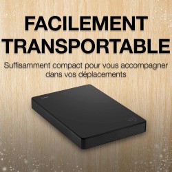 Seagate Portable Amazon Special Edition 1To, USB 3,0 Portable Disque dur externe pour Mac, PC, Services Rescue (STGX1000400)