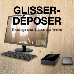 Seagate Desktop 8To, Disque Dur Externe, USB 3,0 pour PC Laptop et Mac, Services Rescue (STGY8000400)