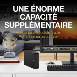 Seagate Expansion Desktop 20To, Disque Dur Externe HDD, 3.5 pouces, USB 3.0, PC & Notebook, Services Rescue (STKP20000400)