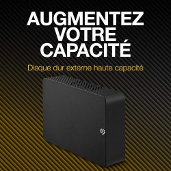 Seagate Expansion Desktop 10To, Disque Dur Externe HDD, 3.5 pouces, USB 3.0, PC & Notebook, Services Rescue (STKP10000402)