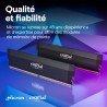 Crucial Pro RAM DDR5 64Go Kit (2x32Go) 6400MHz CL40, Overclocking Gaming, Intel XMP 3.0 / AMD Expo, PC Mémoire, Noir - CP2K32G64
