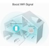 TP-Link Répéteur WiFi Puissant RE330, Amplificateur AC1200 Mbps, Port Ethernet Gigabit, Compatible avec Les Box Internet, Profit